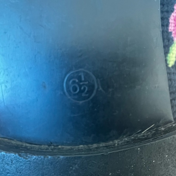 LARKSPUR COLLECTION Vintage Floral Needlepoint Embroidered Loafers Coquette 6.5‎ - Picture 7 of 9